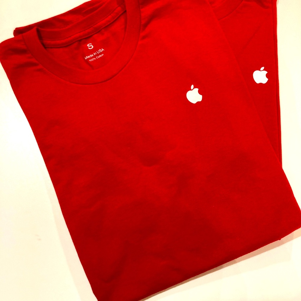 Size small short sleeved original Apple tees. New!